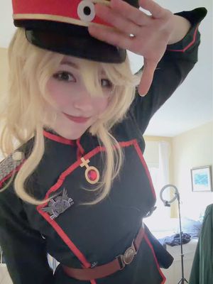 need 5 energy drinks before filming toks #iqmaxx #cosplay #tanyadegurechaff 