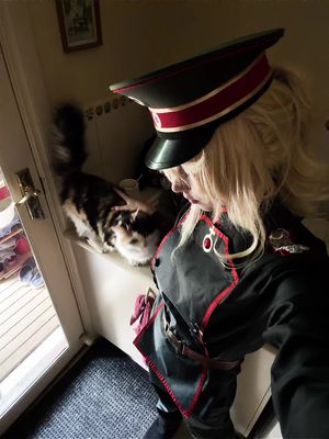 i’m a mexican mother of 3 and this is my cosplay #tanyadegurechaff #cosplay 